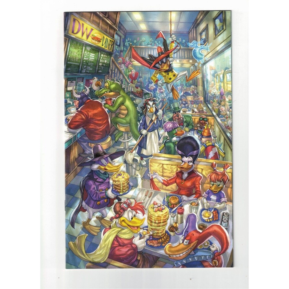 DARKWING DUCK #1 NM+ LIMITED TO 1000 ALAN QUAH EXCLUSIVE